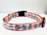 Get Yer Bike On - Collar - Finn & Lucy Premium Pet Gear